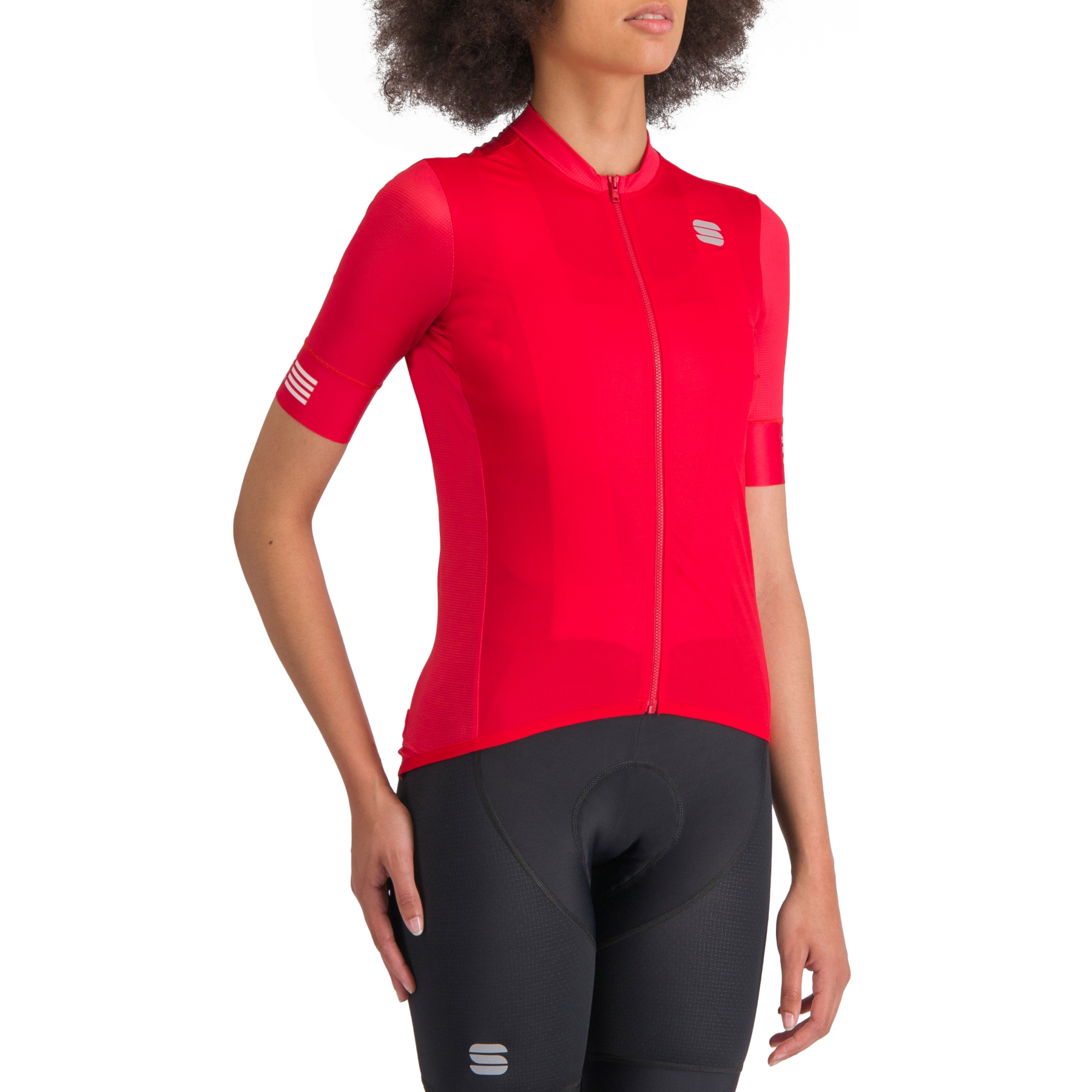 Productfoto van Sportful Srk Fietsshirt Dames - 638 Tango Red