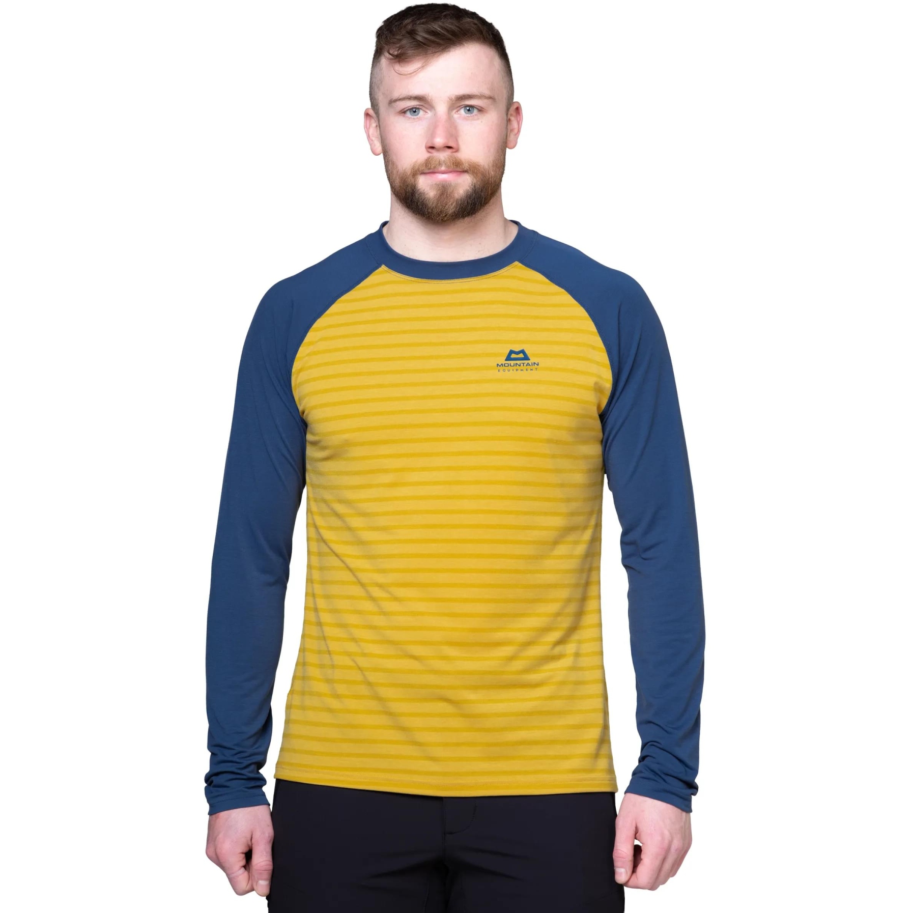Produktbild von Mountain Equipment Redline Langarmshirt Herren ME-007392 - acidstripe/denim