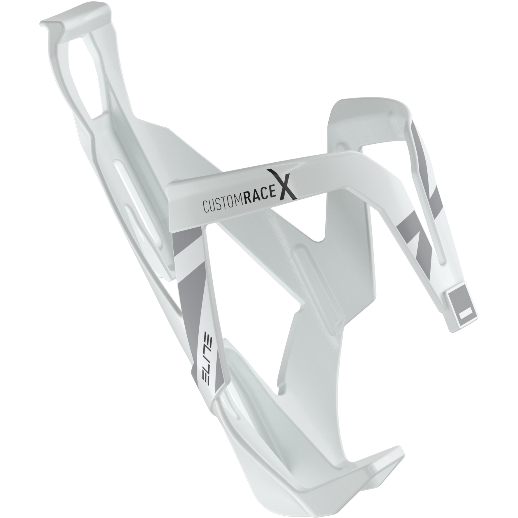 Productfoto van Elite Custom Race X Fleshouder - white glossy grey grapghic