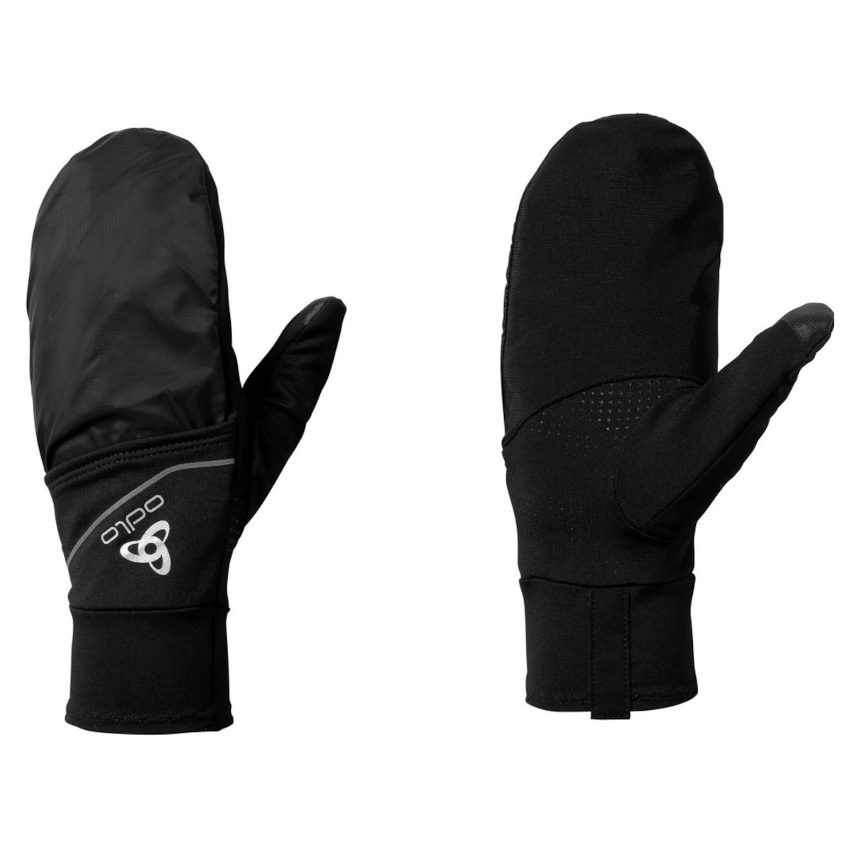 Produktbild von Odlo Intensity Cover Safety Light Handschuhe - schwarz