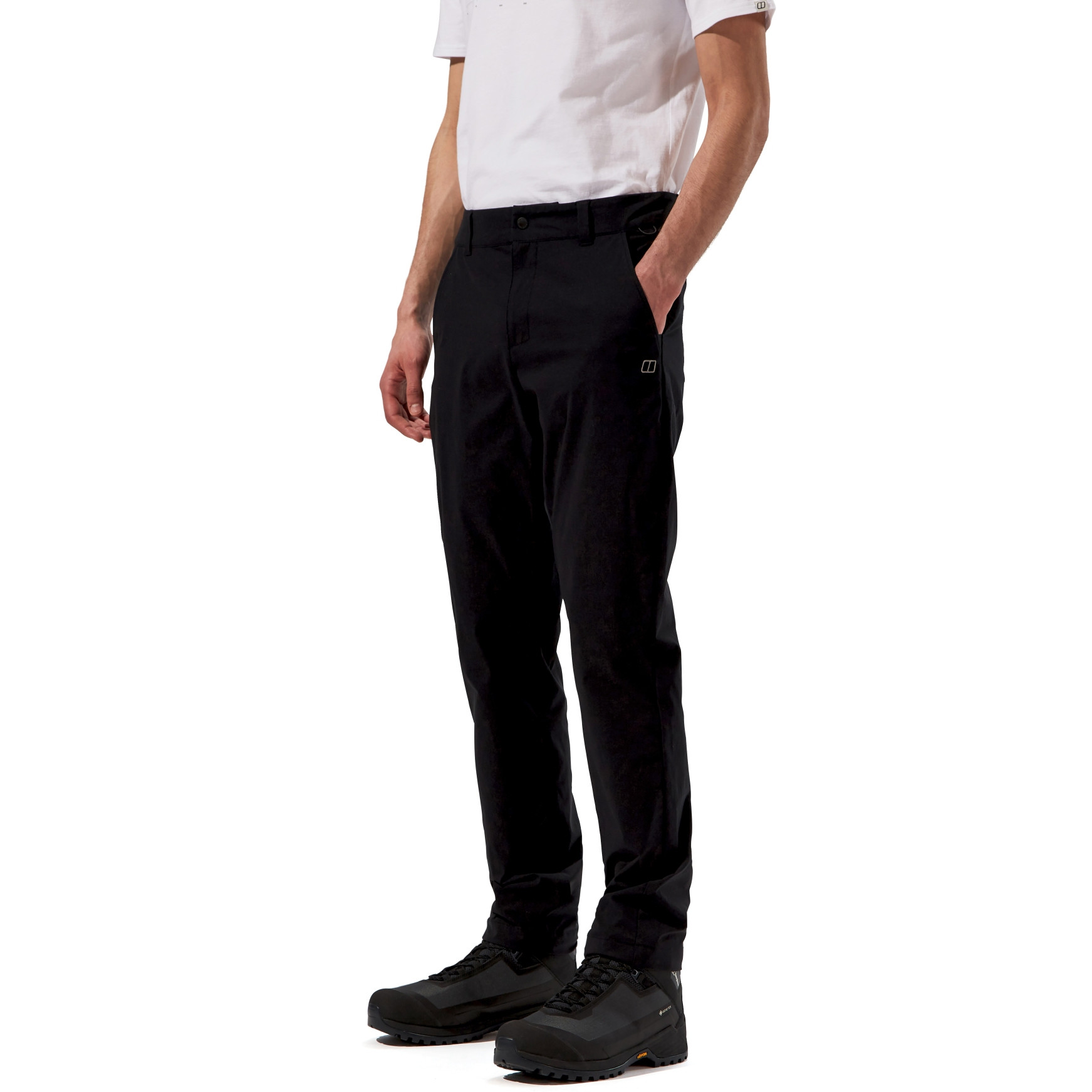 Produktbild von Berghaus Everyday Straight-Cut Hose Herren - Schwarz/Schwarz