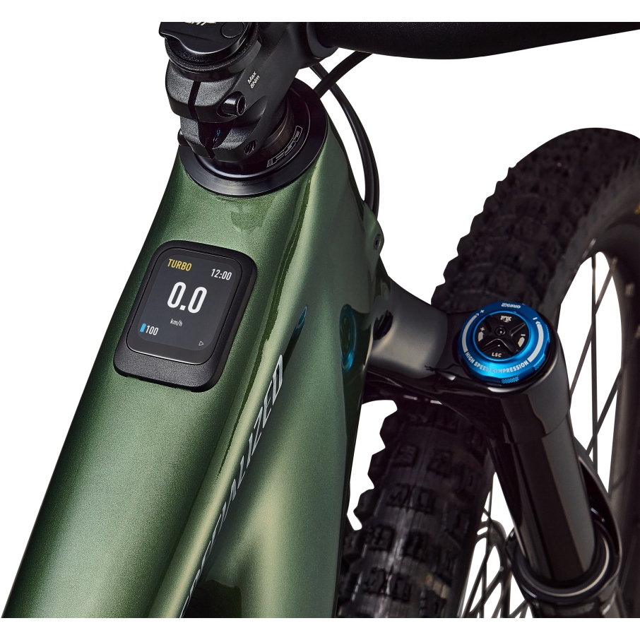 Specialized TURBO LEVO EXPERT Electric Carbon Mountain Bike 2026  gloss cypress metallic silver dust