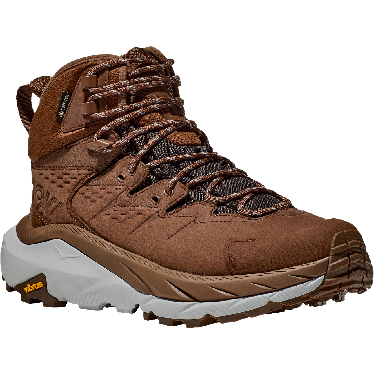 Hoka Kaha 2 GTX Hiking Shoes Women - dark brown / harbor mist | BIKE24