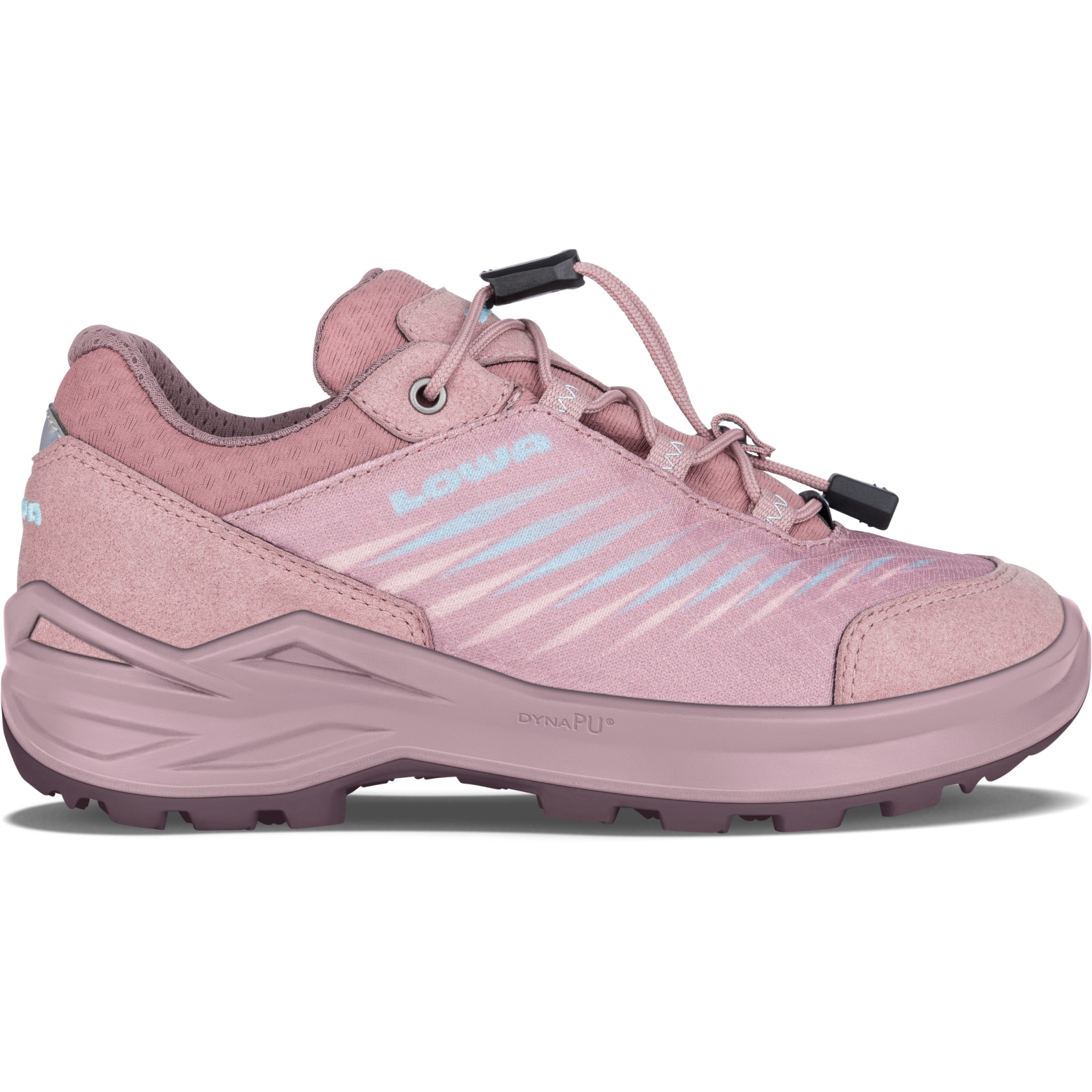 Детские трекинговые кроссовки Lowa Zirrox II GTX Lo, розовые