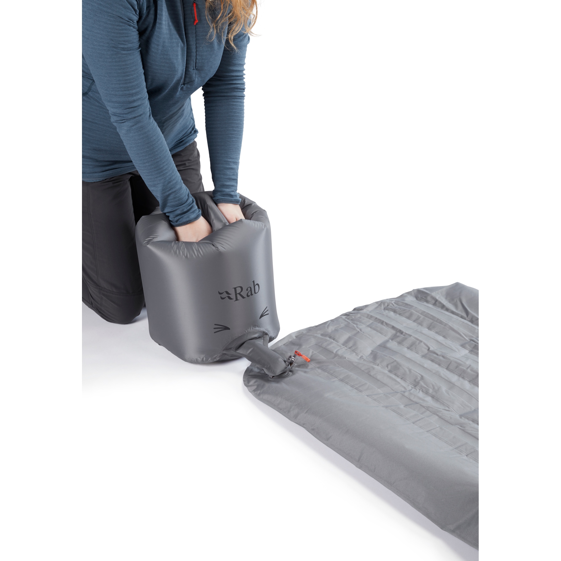Rab Stratosphere 5.5 Sleeping Mat - Regular Wide - graphene