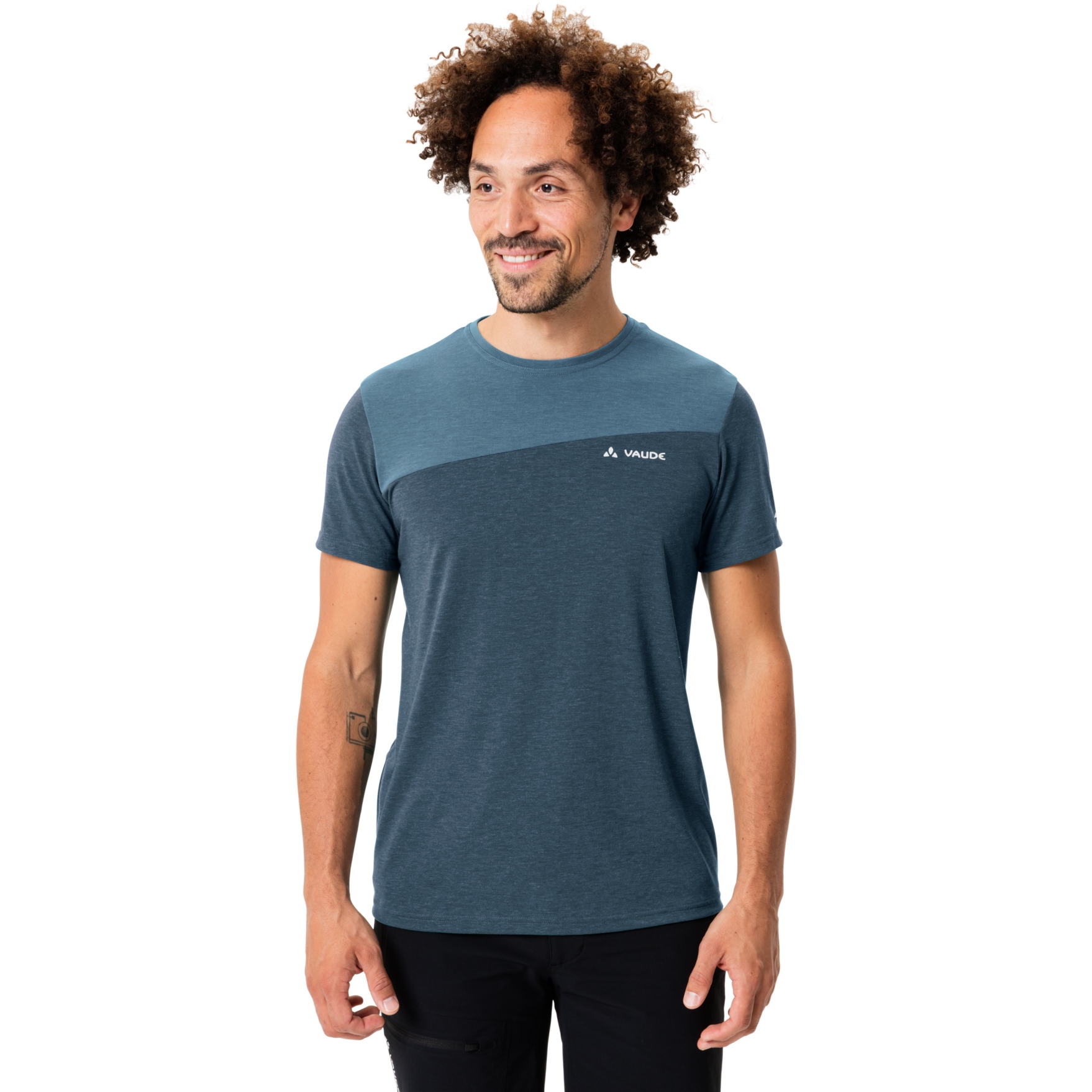 Picture of Vaude Men&#039;s Sveit Shirt - blue grey