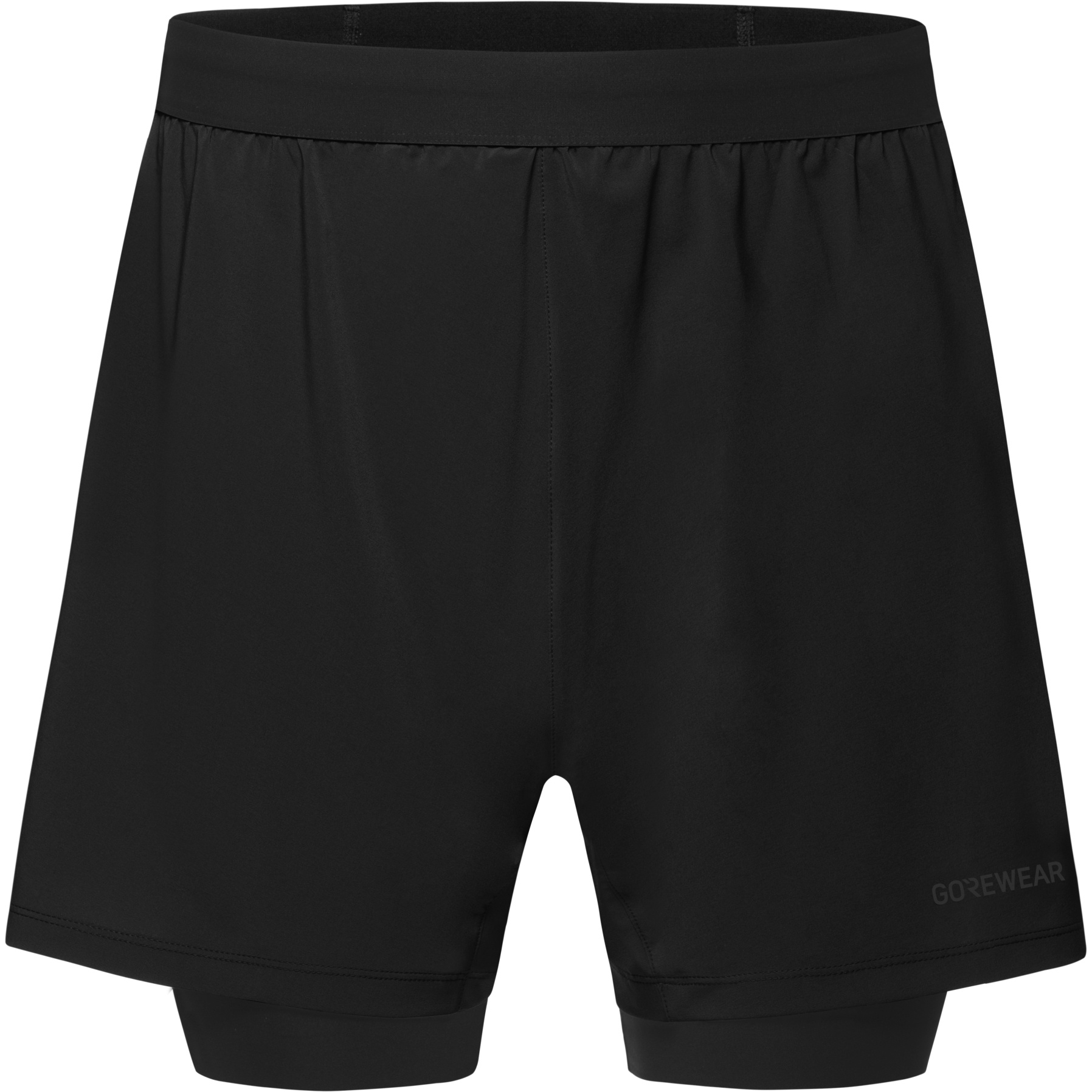 Productfoto van GOREWEAR Concurve 5 Inch 2in1 Short Heren - zwart 9900