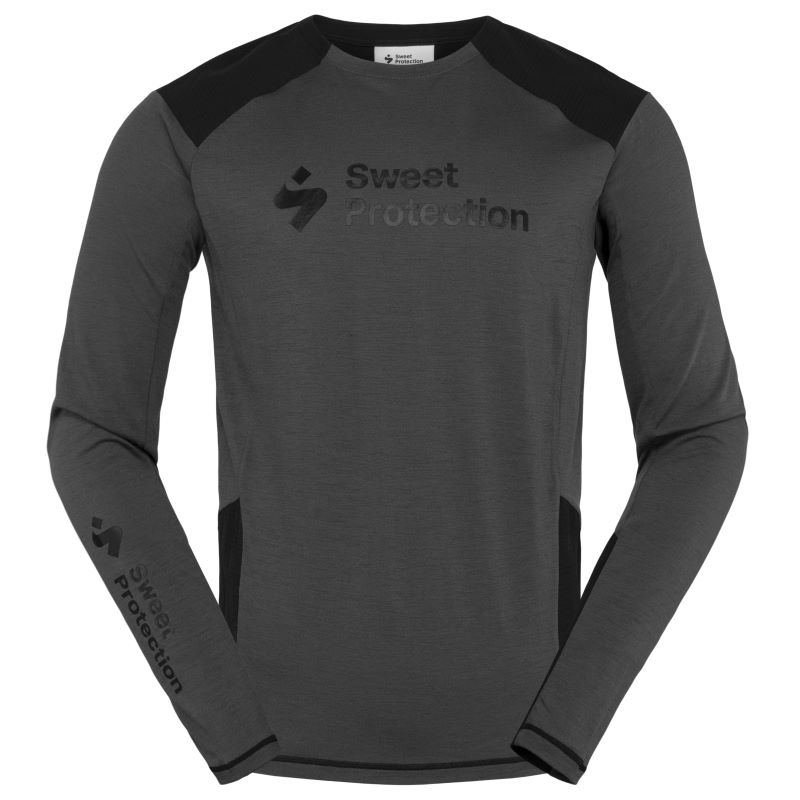 Picture of SWEET Protection Hunter Merino Fusion Jersey - Stone Gray
