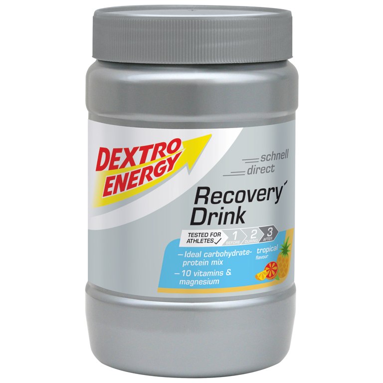 Produktbild von Dextro Energy Recovery Drink - Kohlenhydrat-Protein-Getränkepulver - 356g