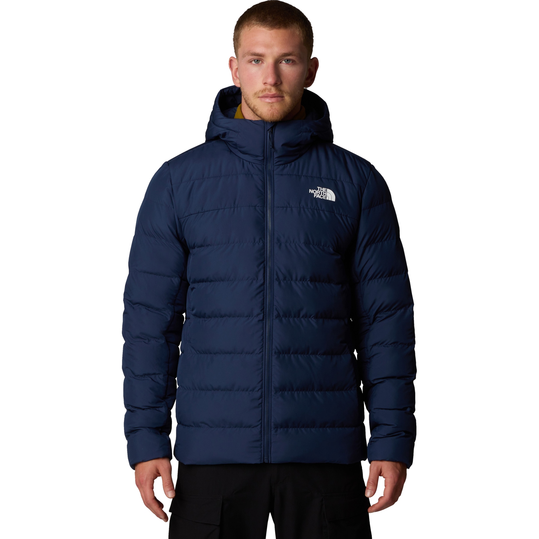 The North Face Aconcagua III Hooded Jacket Men Summit Navy NPF BIKE24