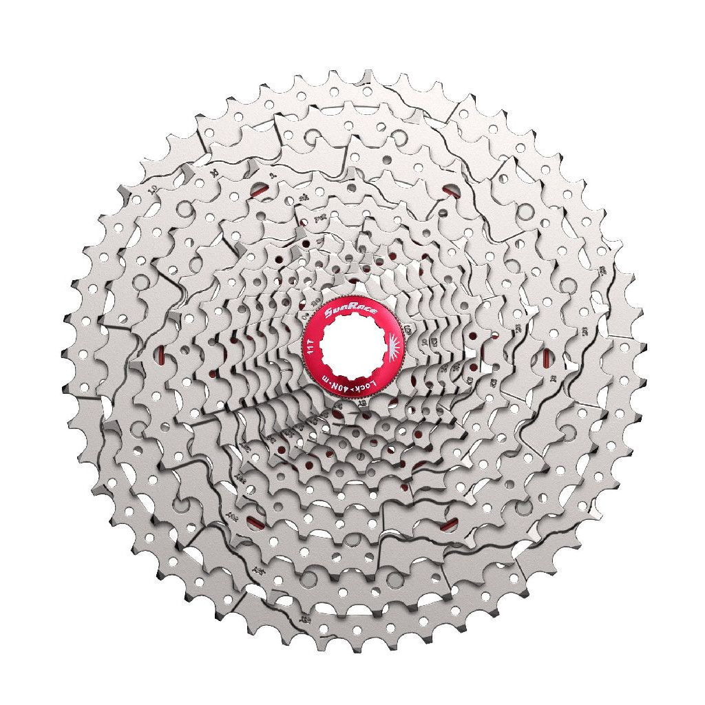 Picture of SunRace CSMZ800-WA1 12-Speed Cassette | 11-51 - for Shimano HG | silver