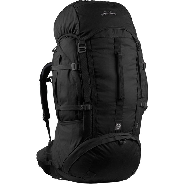 Lundhags Gnaur 75L Regular/Long Backpack - Black 900 | BIKE24