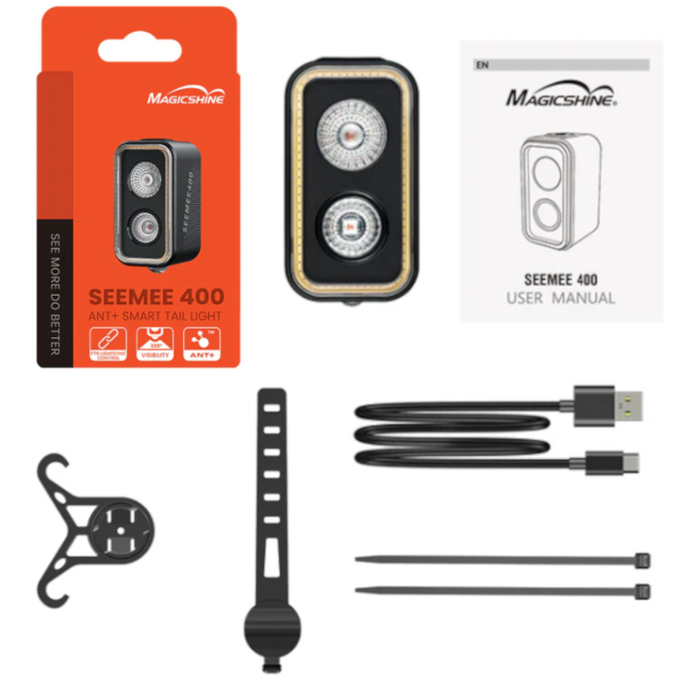 Magicshine Luz Trasera - SeeMee 400 - negro | BIKE24