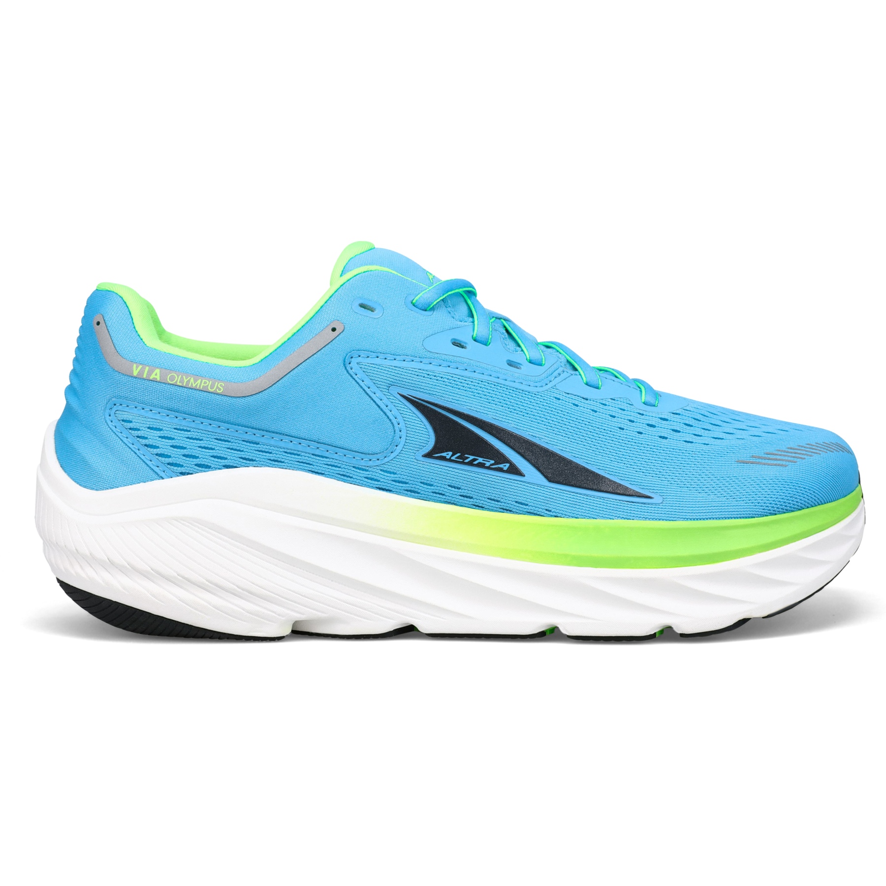 Picture of Altra Via Olympus Running Shoes Men - Neon/Blue