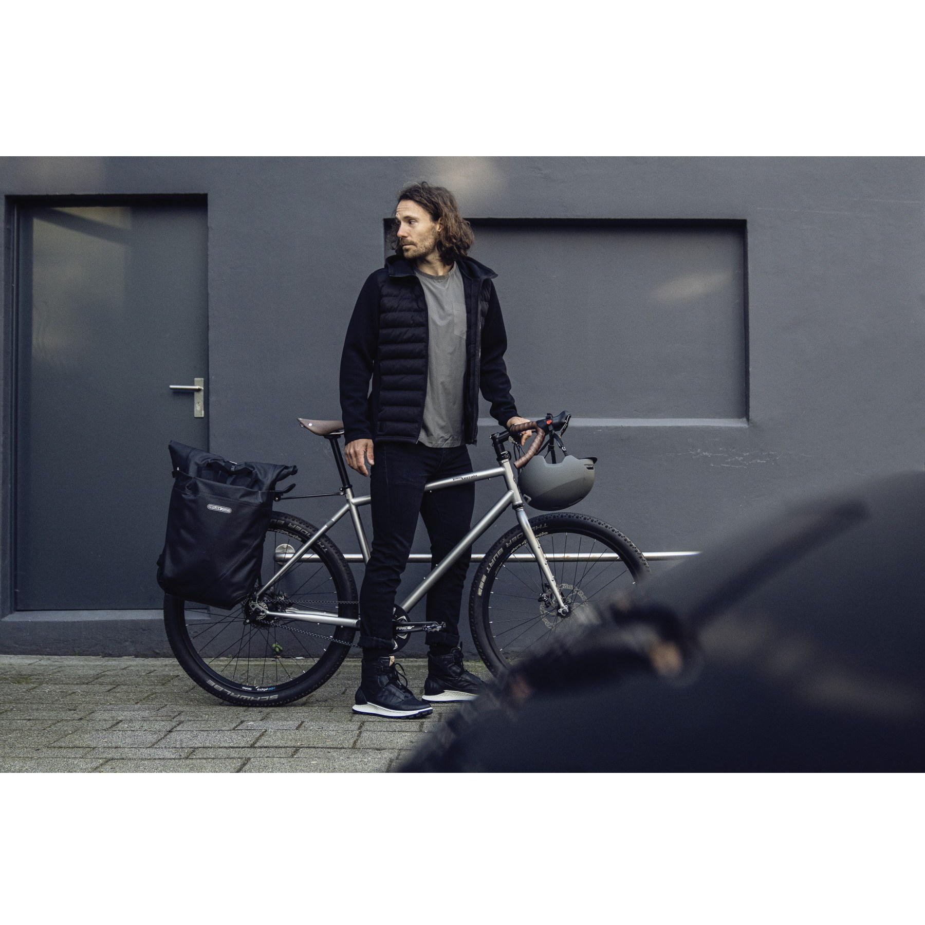 ORTLIEB Vario PS QL2.1 Bike Pannier / Backpack - 26L - dark sand