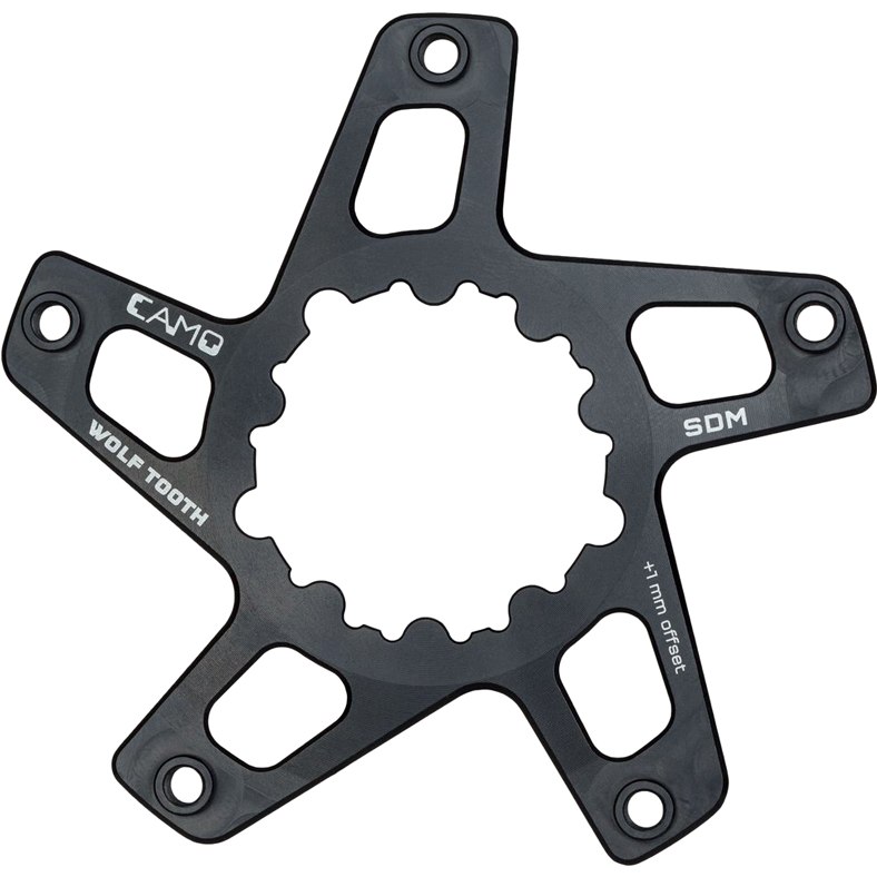Image of Wolf Tooth Camo Spider for SRAM M2 - black