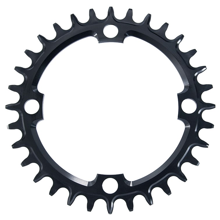 Picture of Garbaruk MTB Chainring - 104 mm / Round / Narrow-Wide - black