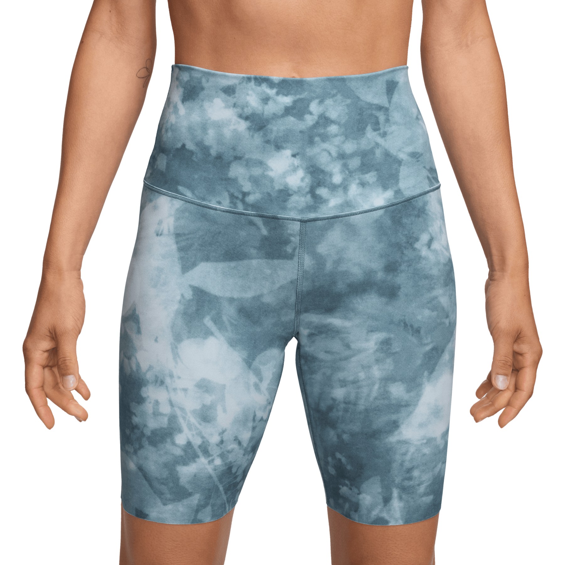 Produktbild von Nike Zenvy Print 8&quot; Bike Shorts Damen - smokey blue HJ2301-006