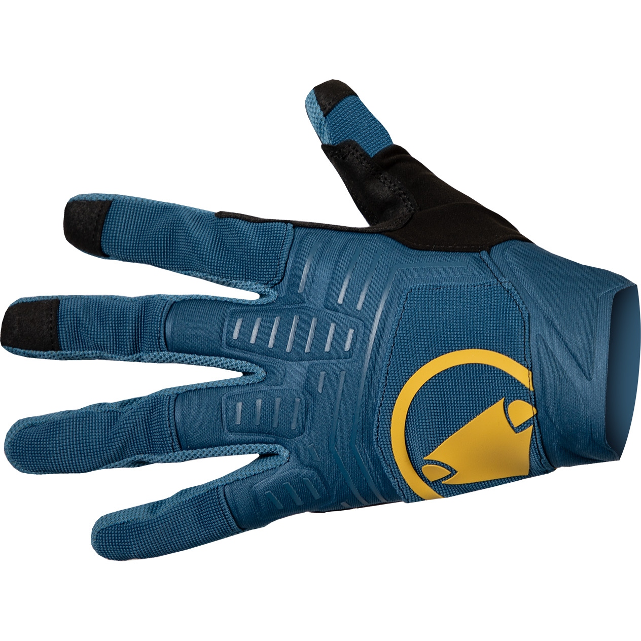 Picture of Endura Single Track Gloves II - steel blue