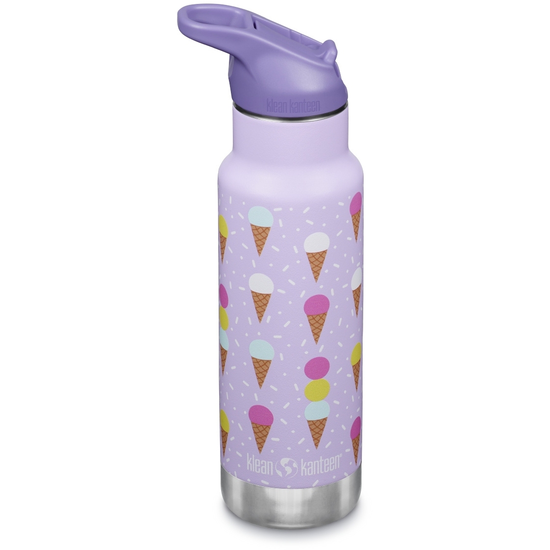 Foto de Klean Kanteen Botella Térmica - Kid Classic Flip Sport Cap - 355ml - ice cream