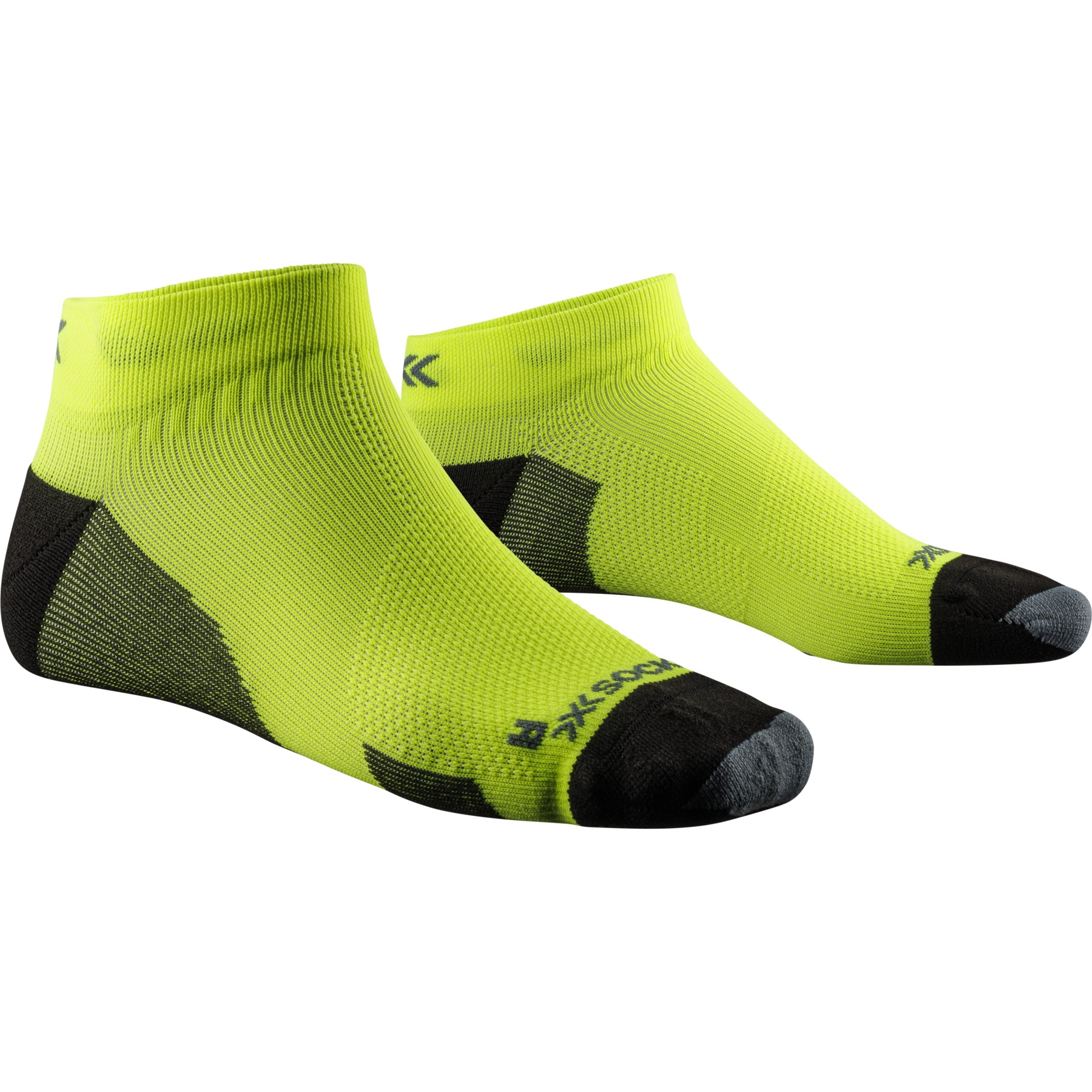 Produktbild von X-Socks Run Discover Low Cut Laufsocken - fluo yellow/opal black