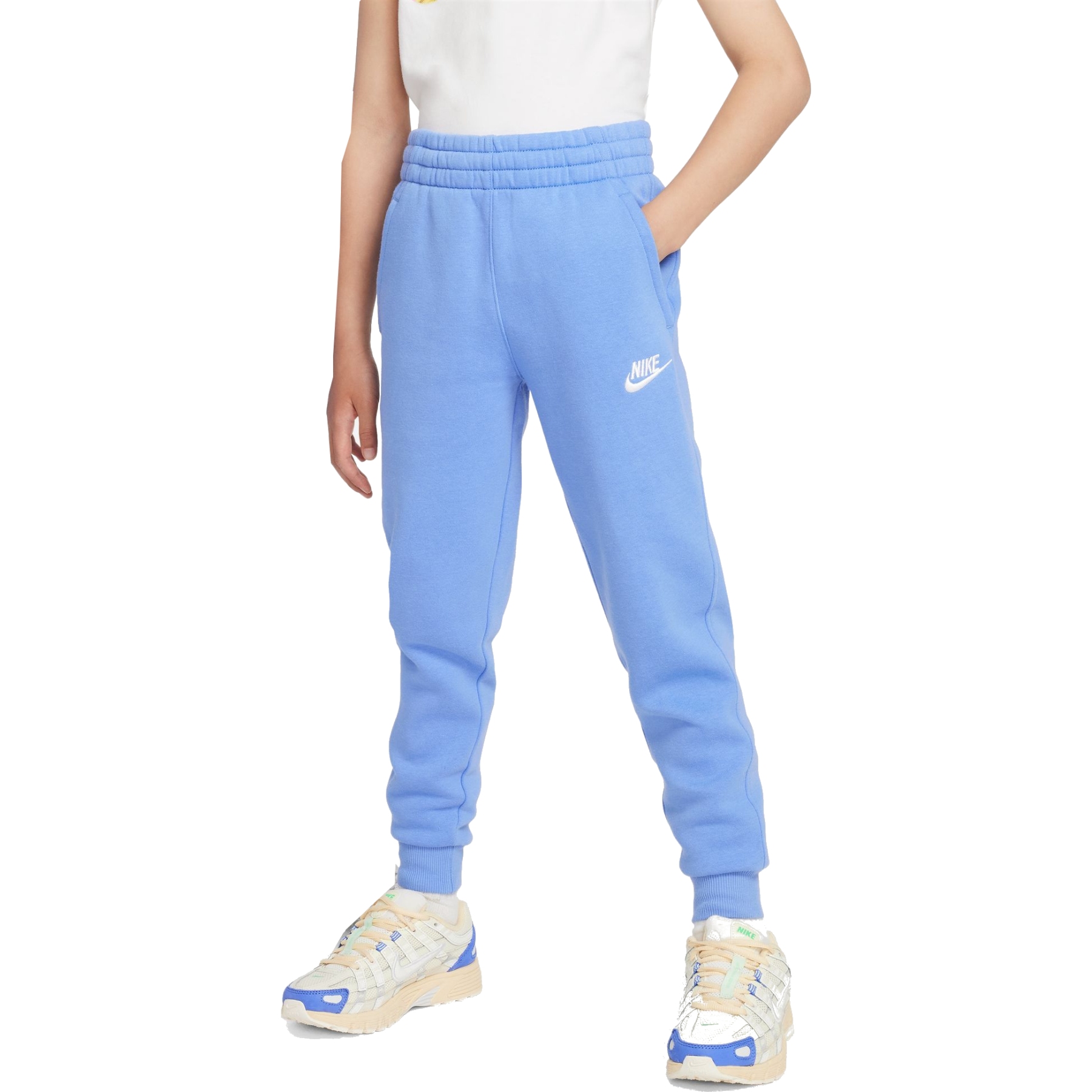 Immagine di Nike Pantaloni da Jogging Bambini - Sportswear Club Fleece - polar/white FD3008-450
