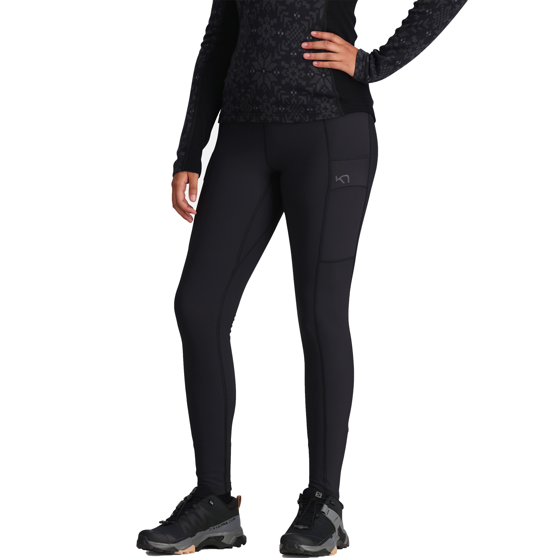 Picture of Kari Traa Ruth Thermal Tights Women - black