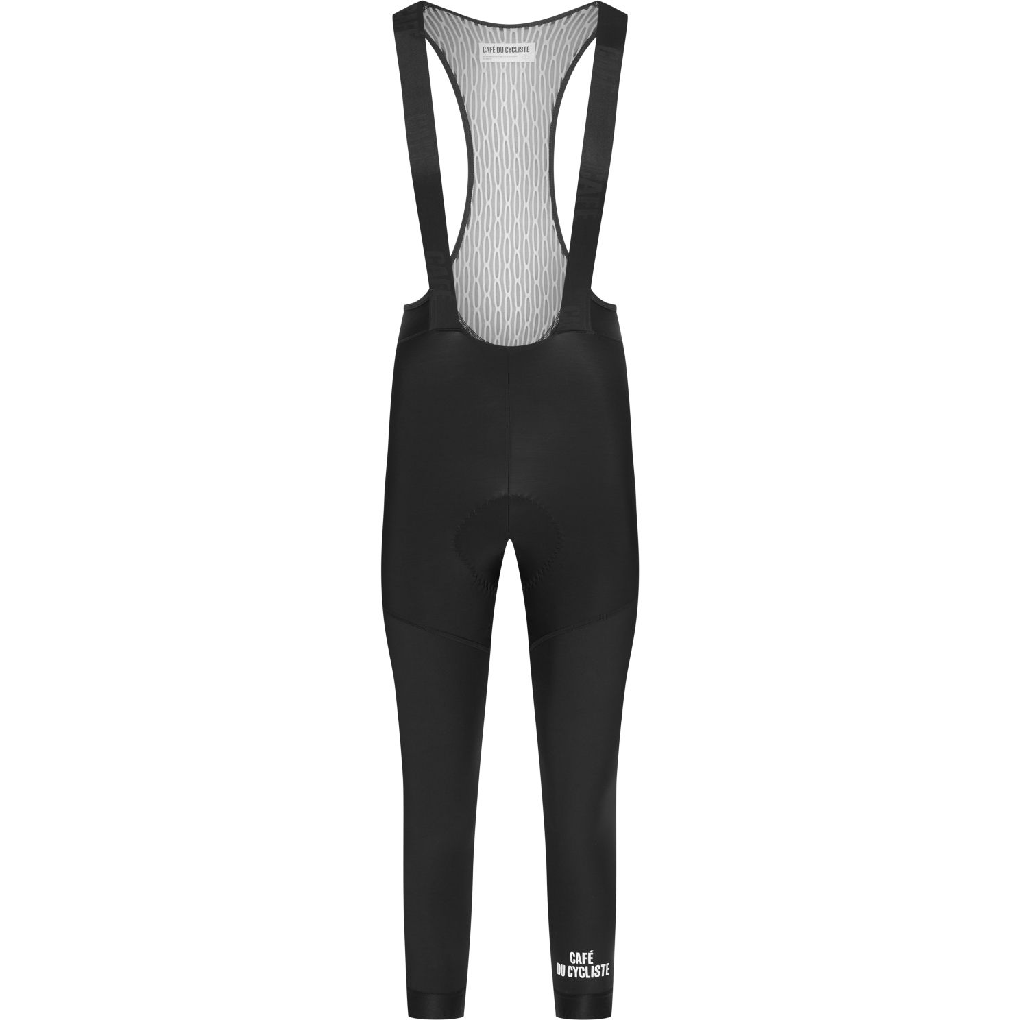 Мужские колготки Café du Cycliste Elise с нагрудником - черный