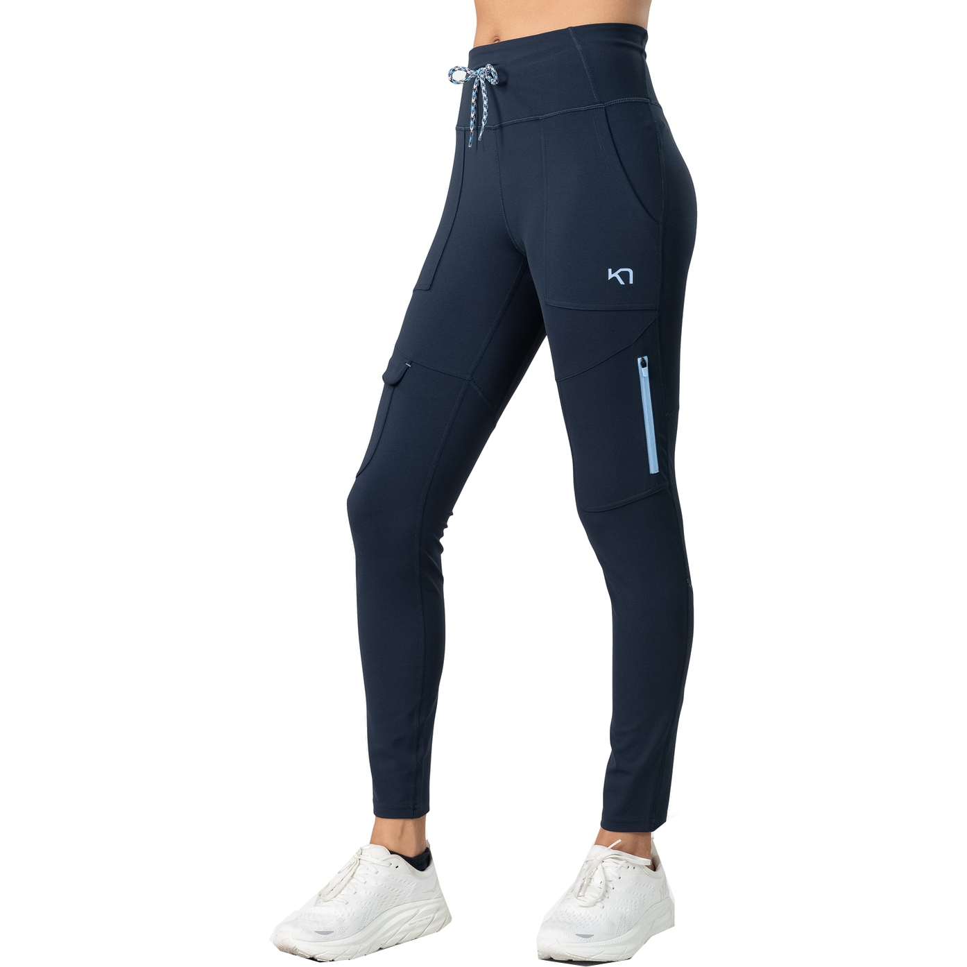 Productfoto van Kari Traa Anelie Leggings Dames - dark navy blue