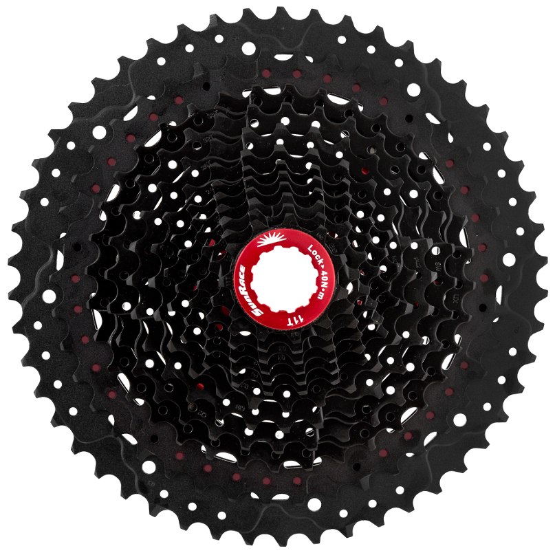 Picture of SunRace CSMZ90 Cassette 12-speed - 11-50 - black / red