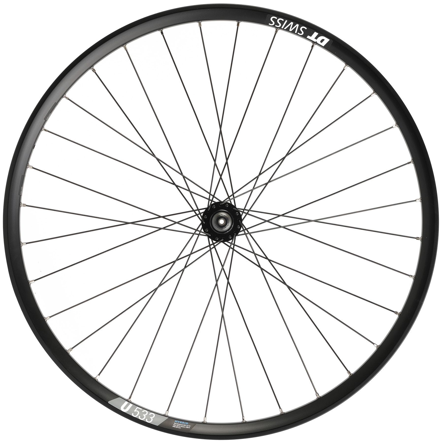 Shimano | DT Swiss HB-QC400 | U 533 Front Wheel - 26 Shimano | DT Swiss HB-QC400 | U 533 Front Wheel - 26