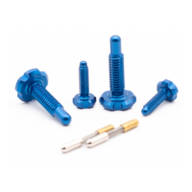 Produktbild von OAK Components Root Lever Pro Schrauben-Set - blau