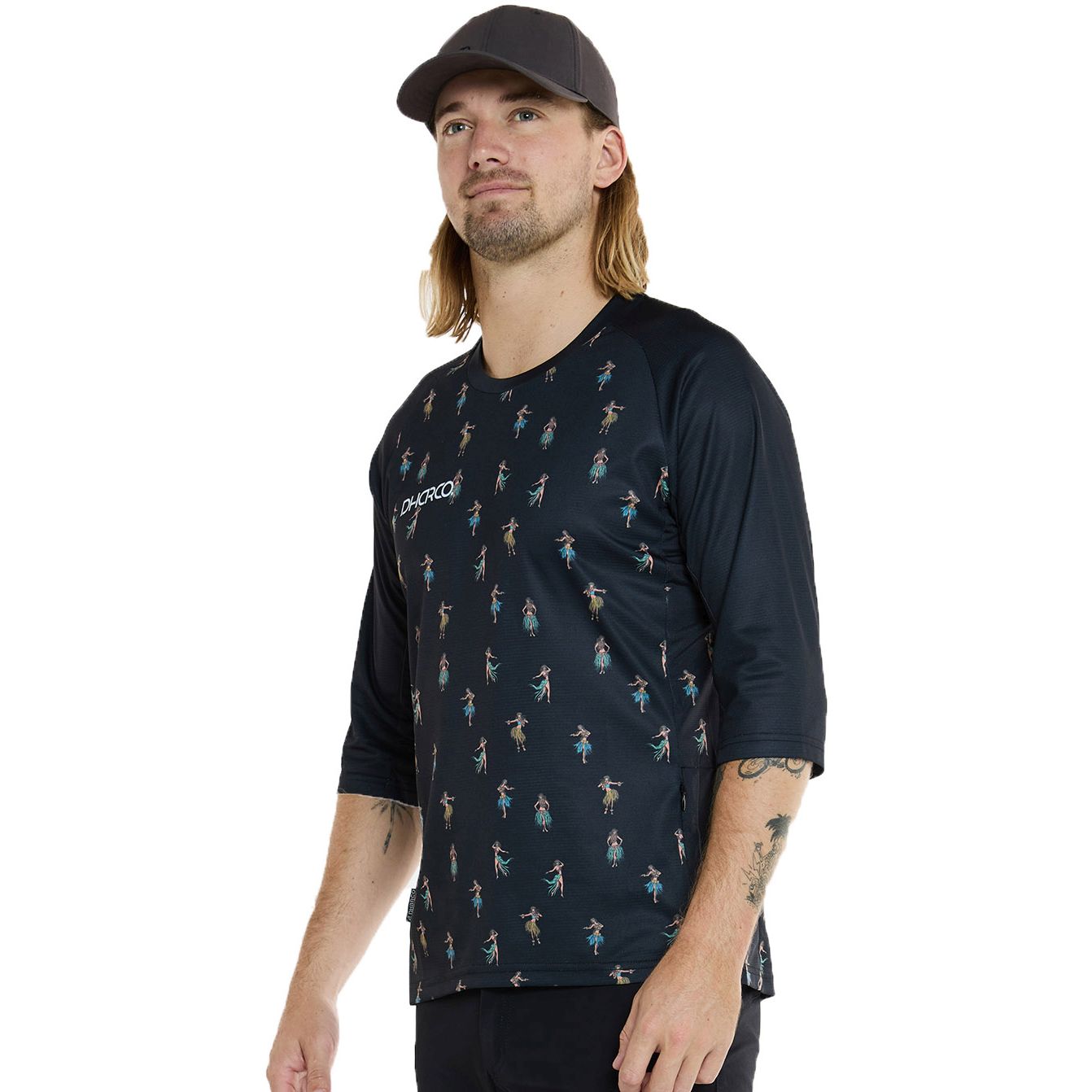 Productfoto van DHaRCO Shirt met 3/4-Mouwen Heren - Kane