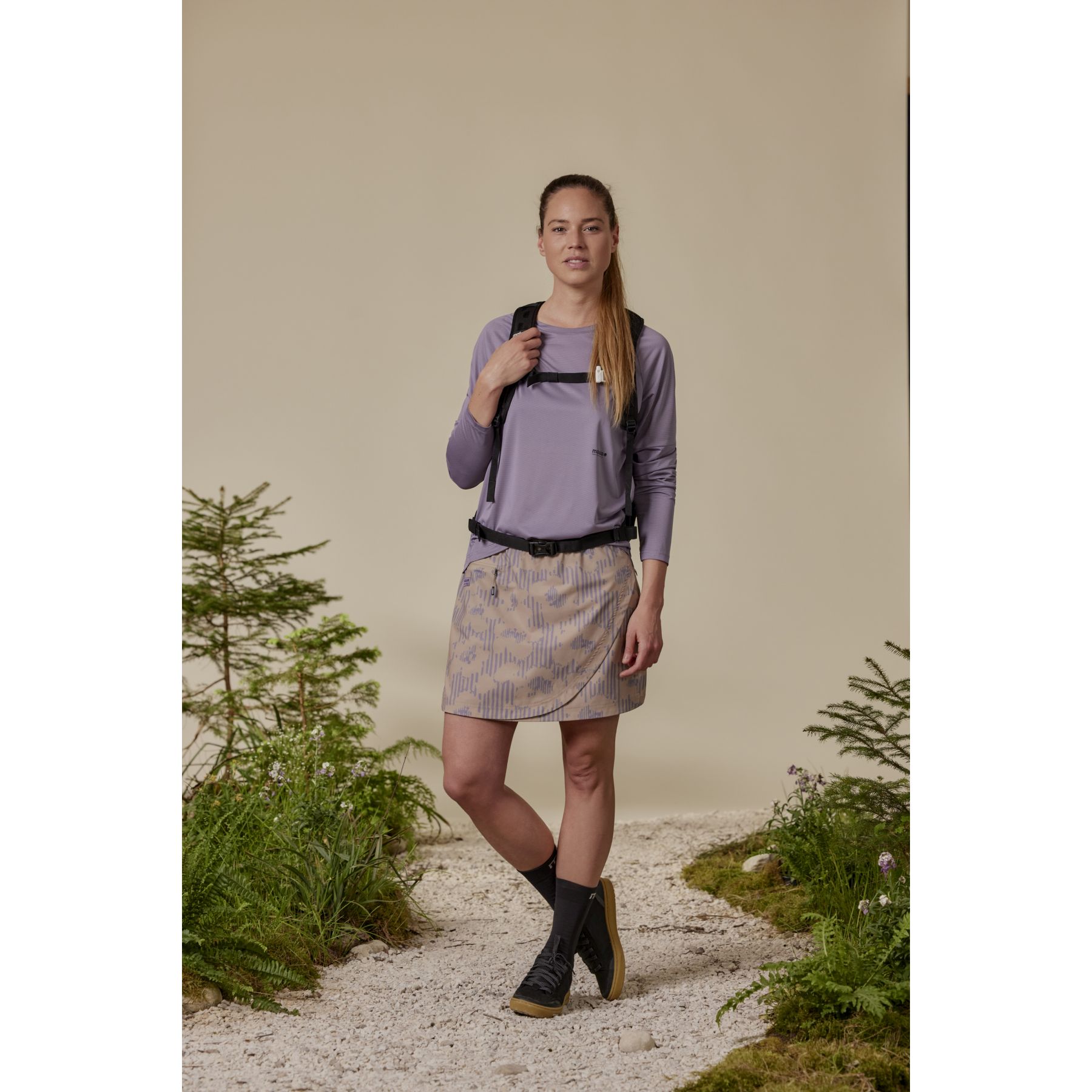 Cycliste Jupe Gaine Maloja Jupe-Short Cyclisme Femme Gravel