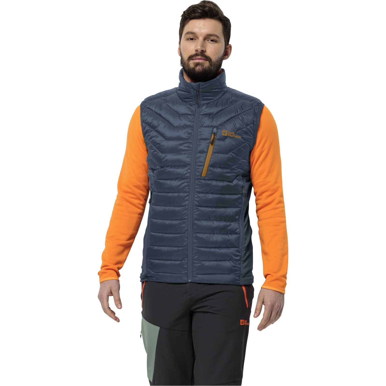 Produktbild von Jack Wolfskin Routeburn Pro Ins Weste Herren - midnight sky
