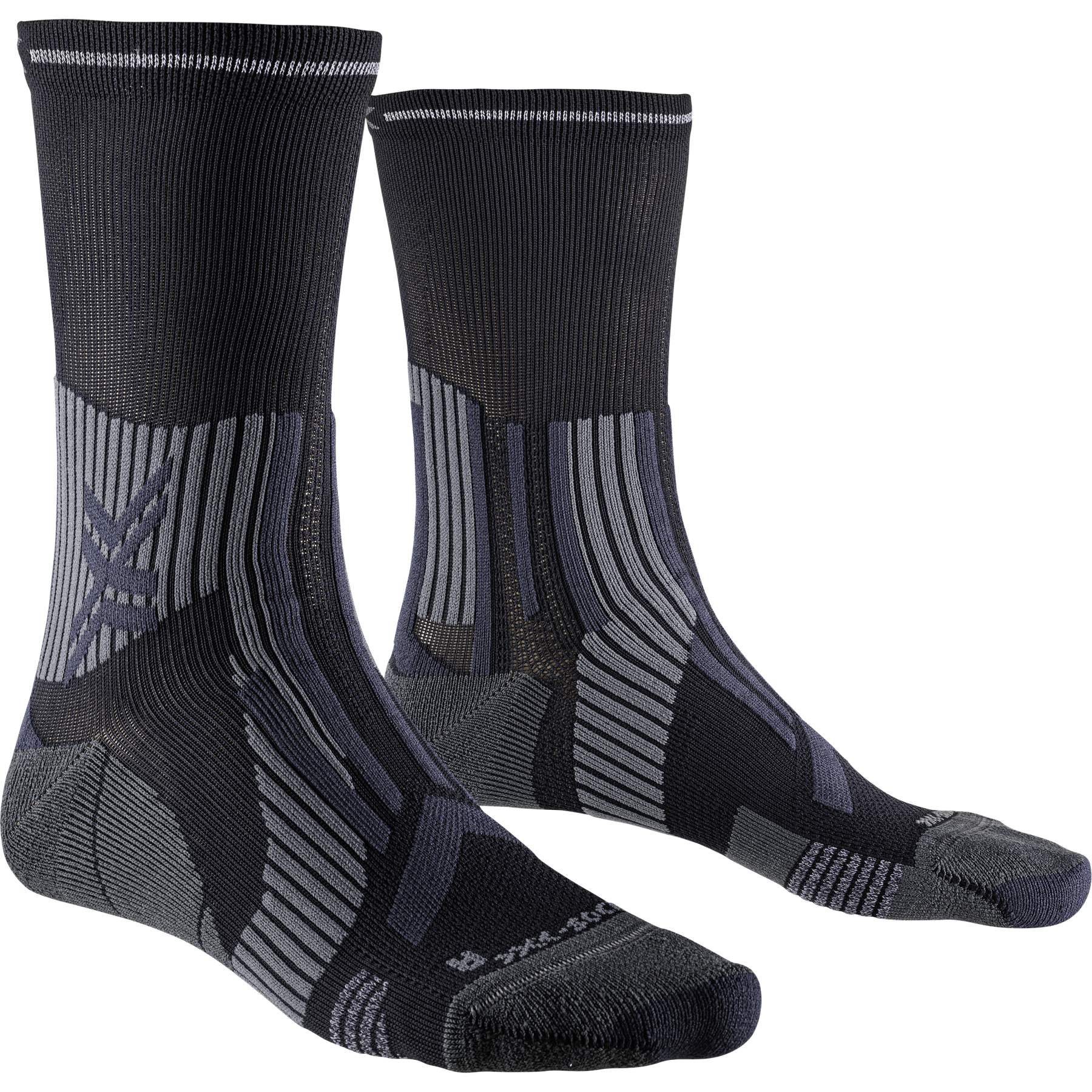 Picture of X-Socks Trailrun Expert Crew Socks - black/charcoal