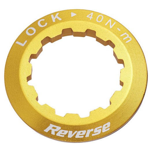 Productfoto van Reverse Components Lock Ring Aluminium - gold