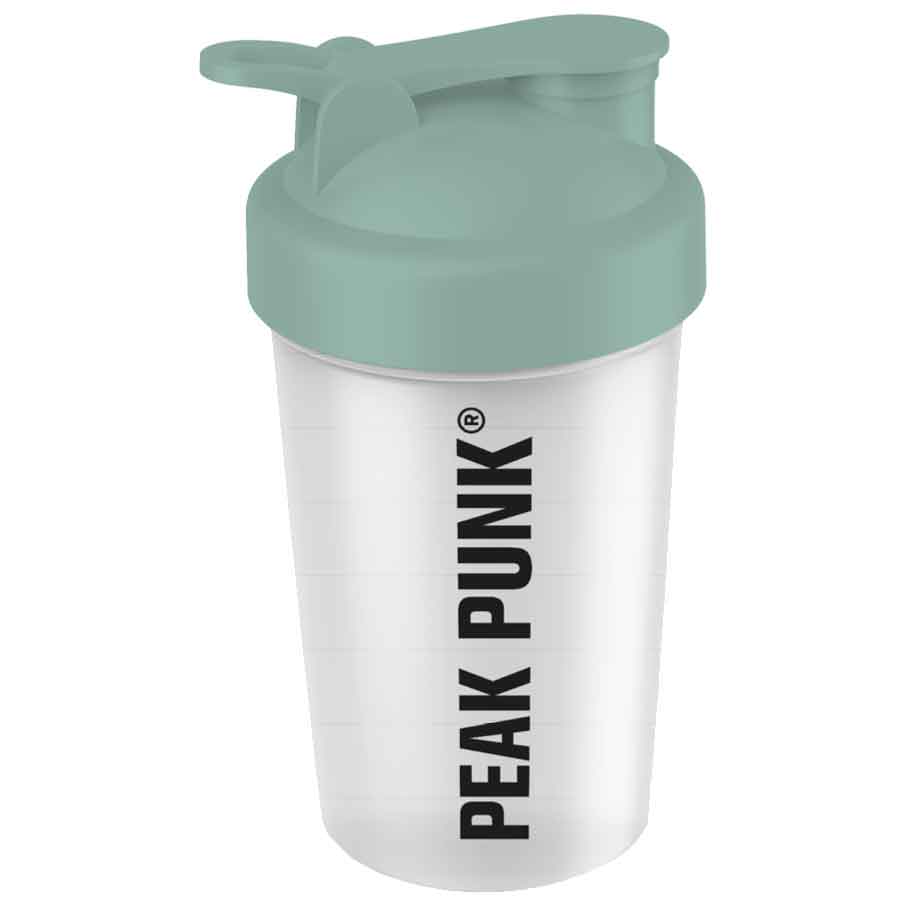 Produktbild von Peak Punk Bio-based Protein Shaker 600ml - Mint