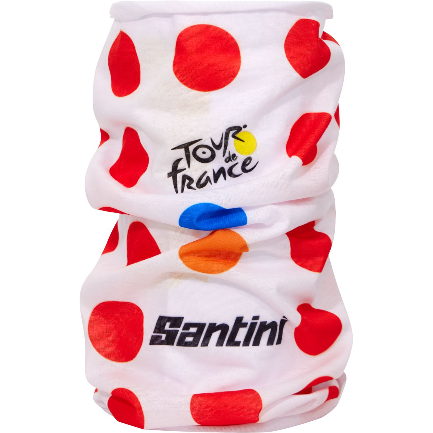 Immagine prodotto da Santini Scaldacollo - GPM Leader - Tour de France™ 2025 Collection - RE493TDFKOM - pois PO