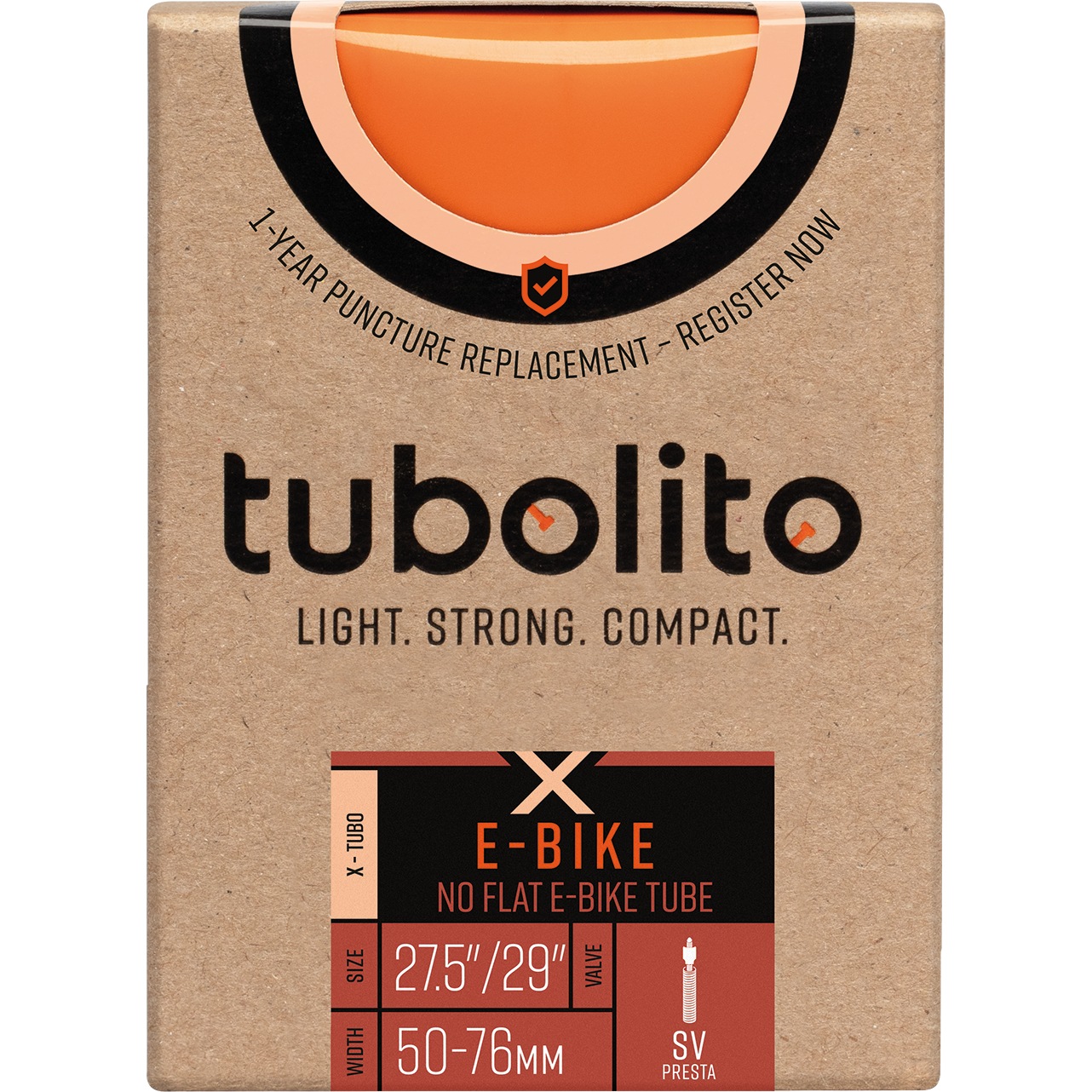 Picture of Tubolito TPU E-Bike Inner Tube - 27.5&quot;/28&quot; | X-Tubo | 50-76mm - Presta Valve: 42mm