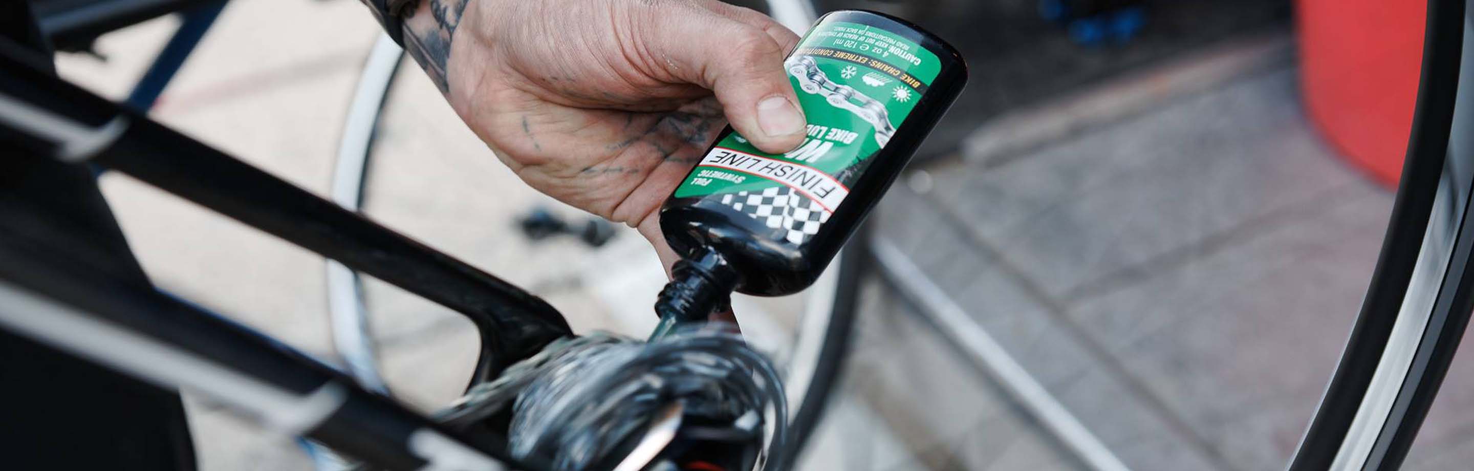 Finish Line Lube - The Best for Keeping Your Bike Clean and Well-Maintained