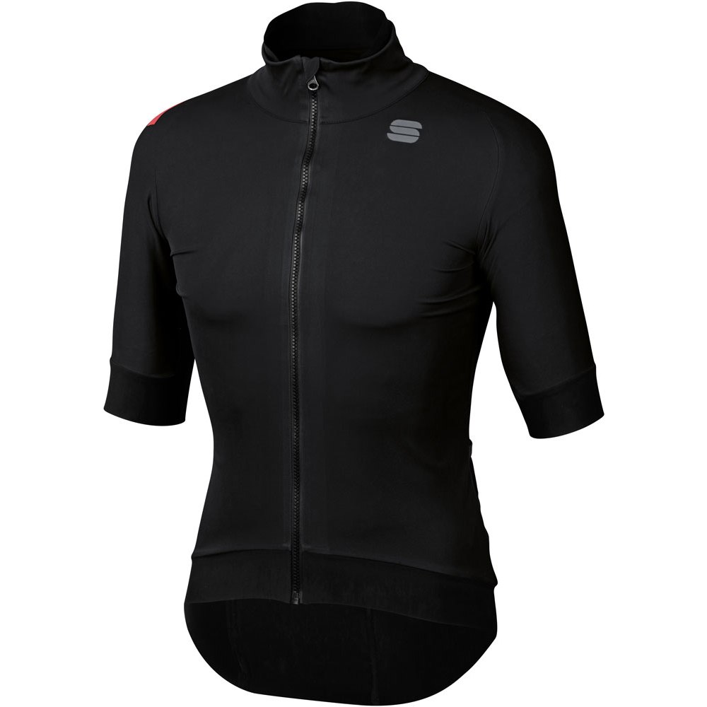 Image of Sportful Fiandre Pro Short Sleeve Cycling Jacket - 002 Black