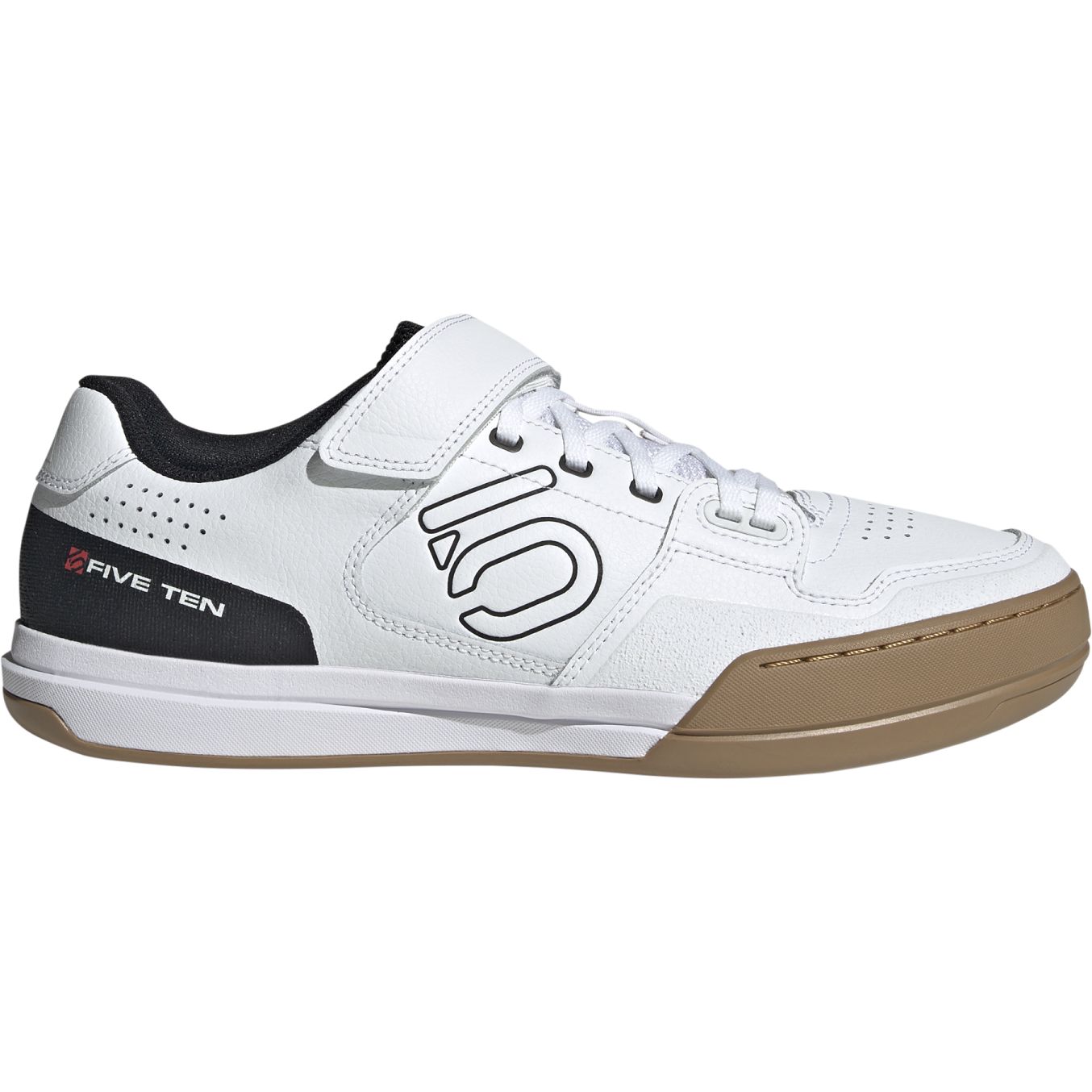 Zdjęcie: Five Ten Hellcat Mountain Bike Shoes Men - Footwear White / Core Black / Red