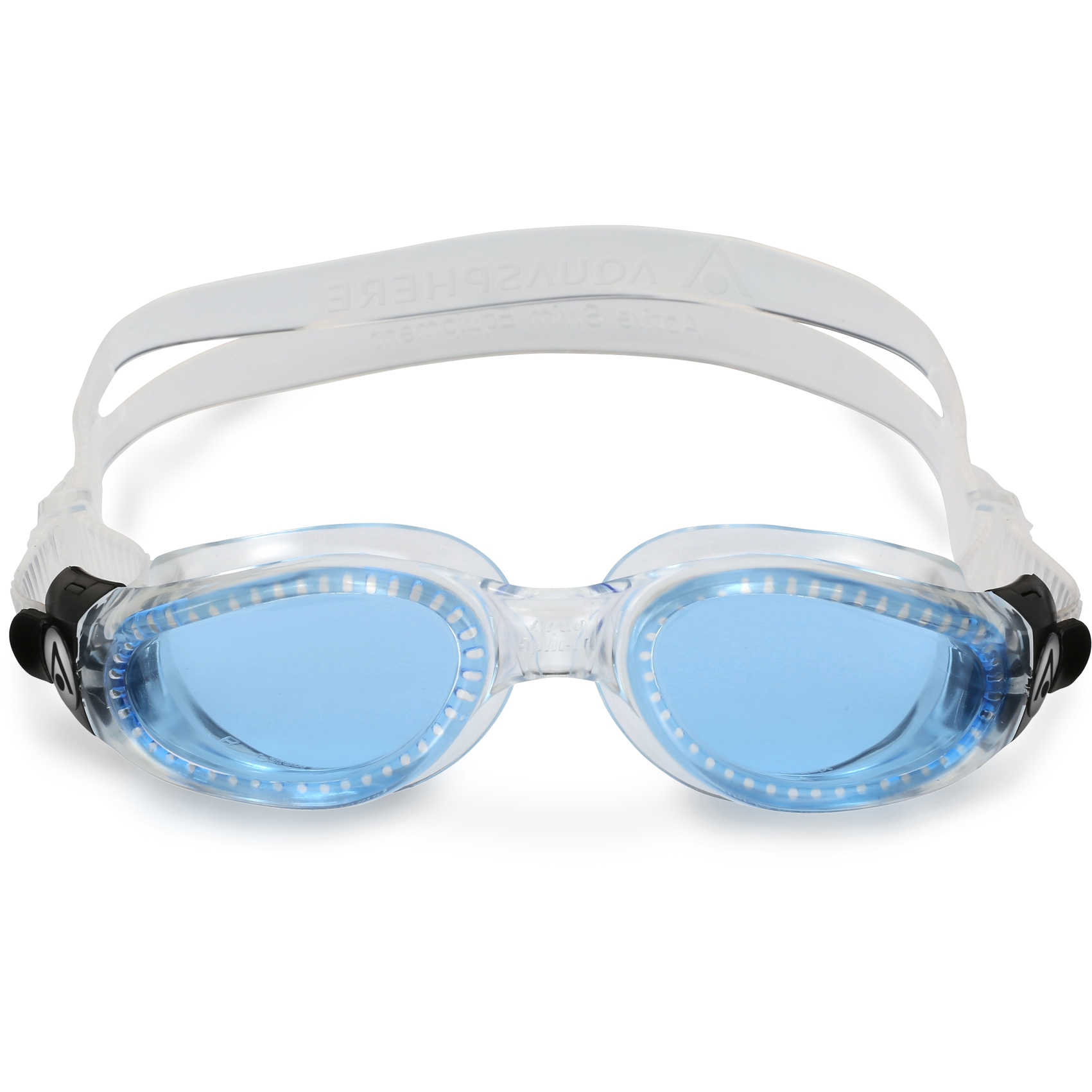 Picture of AQUASPHERE Kaiman Swim Goggles - Blue Tinted - Transparent/Transparent