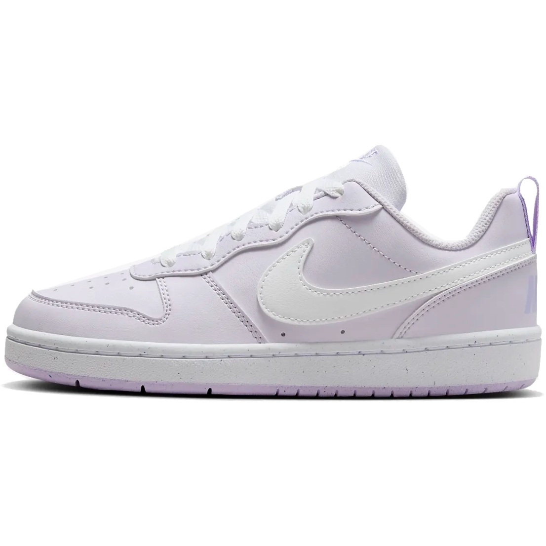 Produktbild von Nike Court Borough Low Recraft Schuh für ältere Kinder - barely grape/white DV5456-500