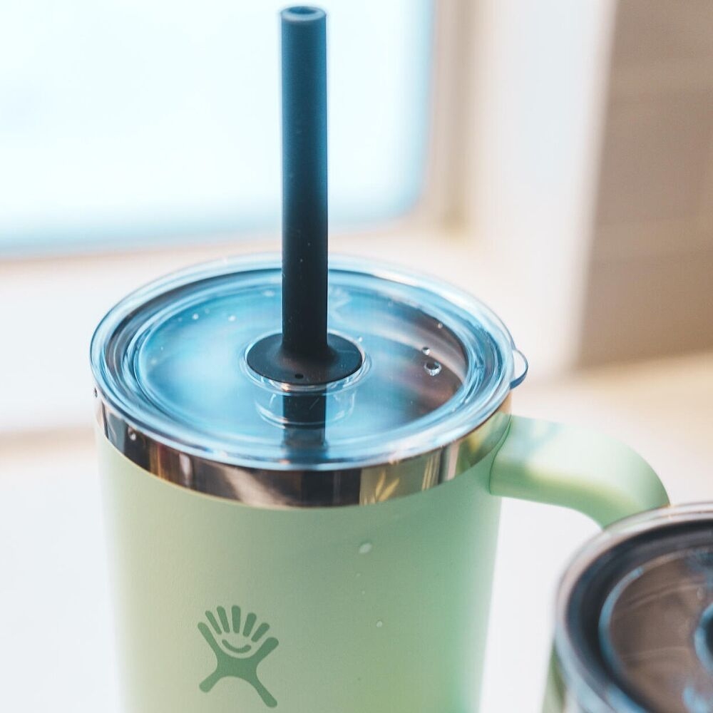Hydro Flask 24oz Travel Insulated Tumbler + Clear Lid - 710ml