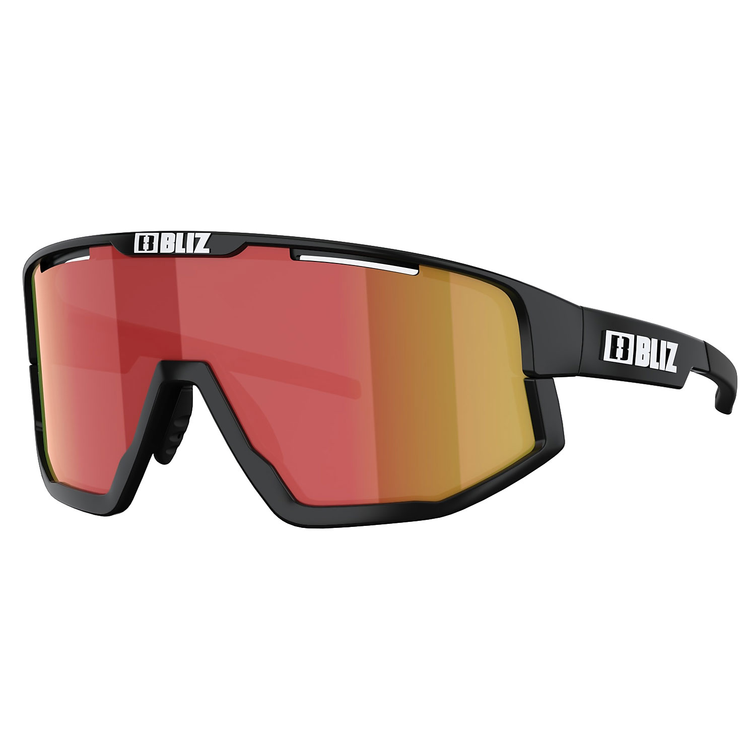 Bliz Vision Glasses - Matt Black / Brown - Red Multi | BIKE24