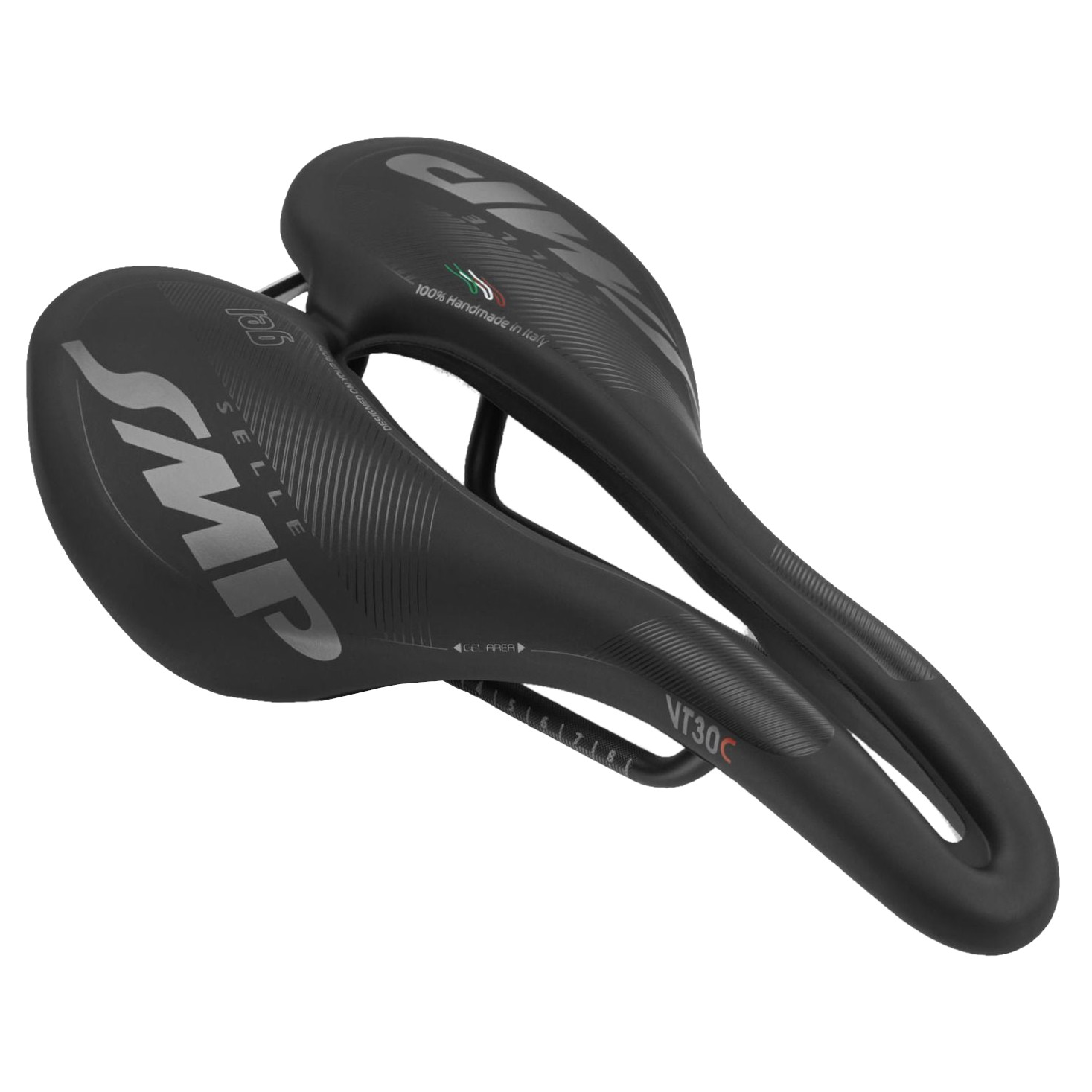 Selle SMP VT30C Gel Zadel - zwart | BIKE24