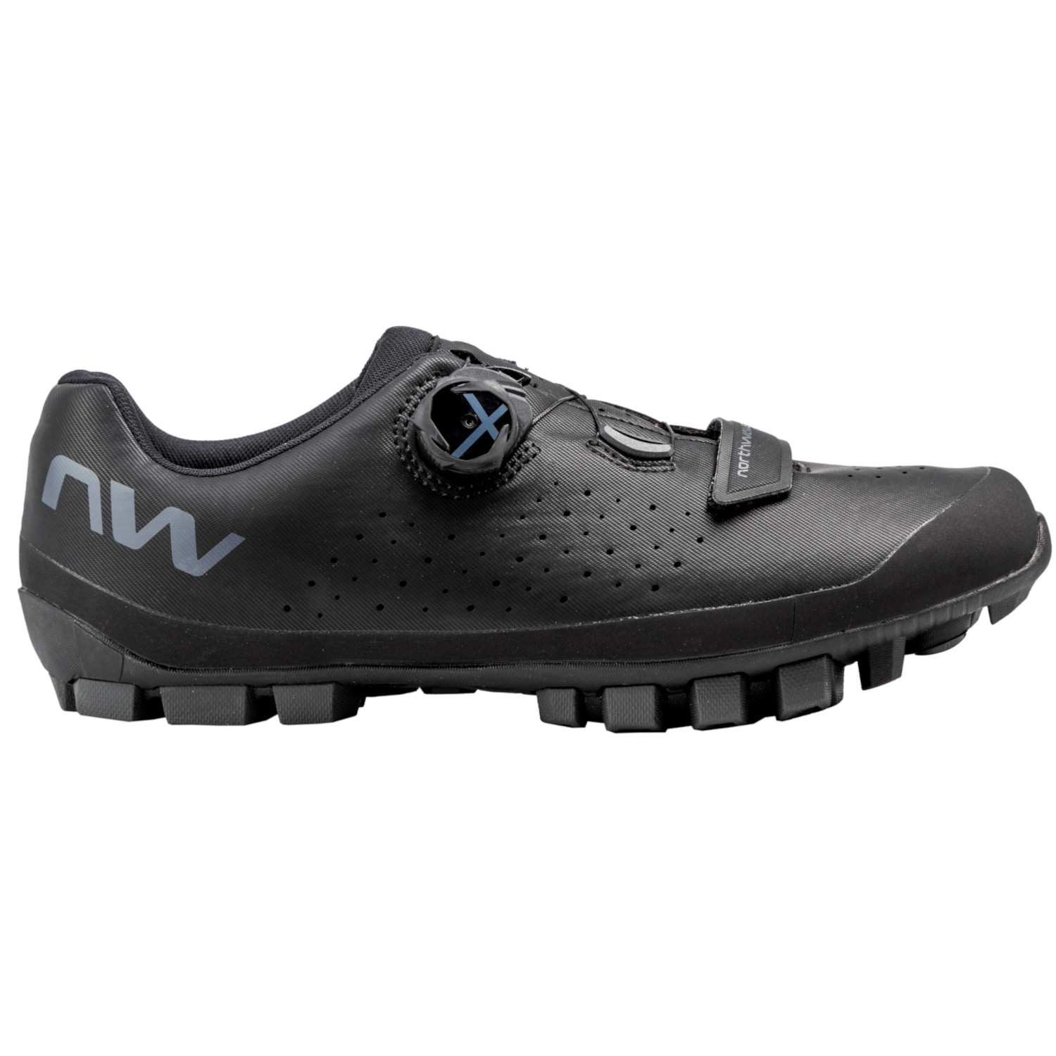 Produktbild von Northwave Hammer Plus Wide MTB Schuhe - black/dark grey 19