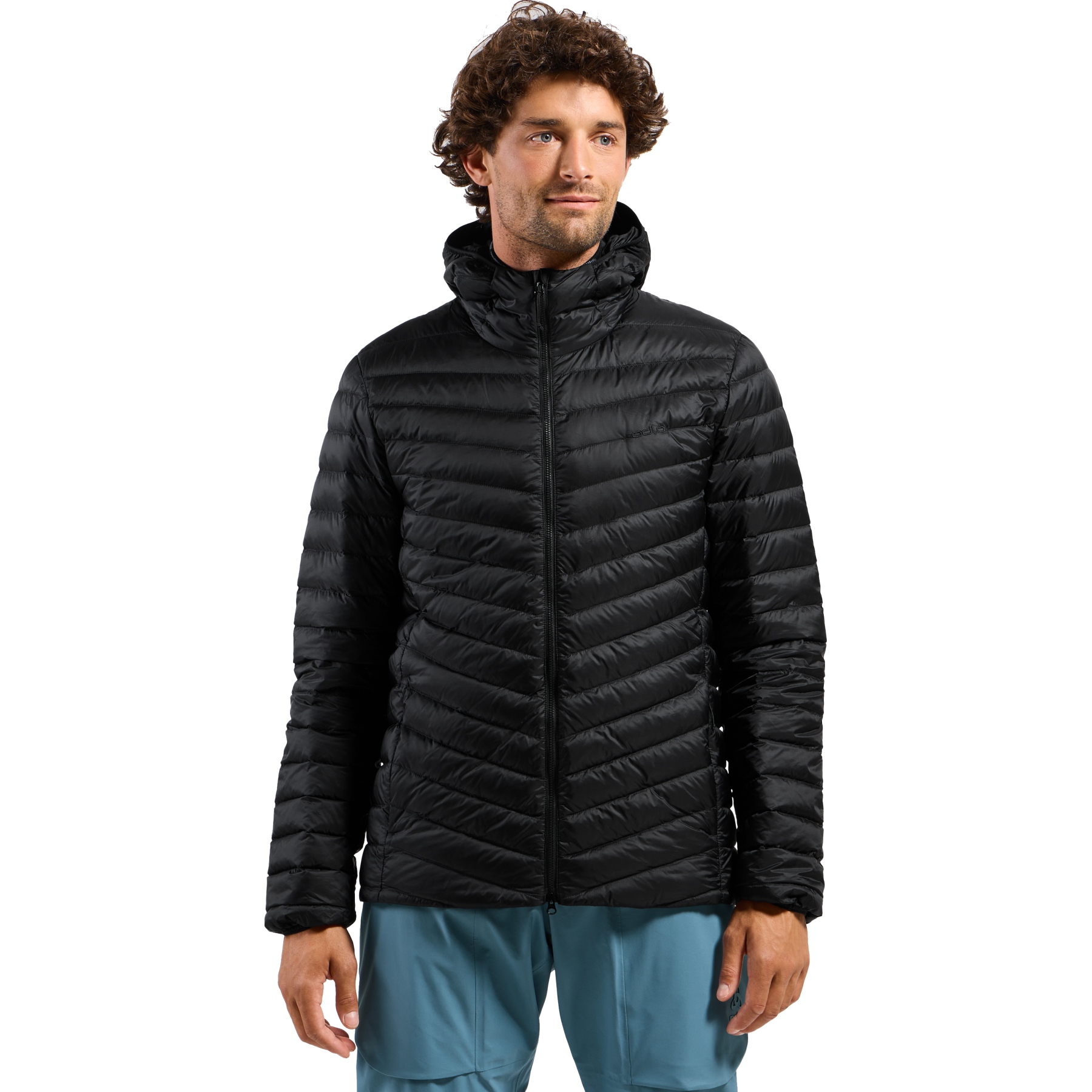 Mens packable hooded jacket online